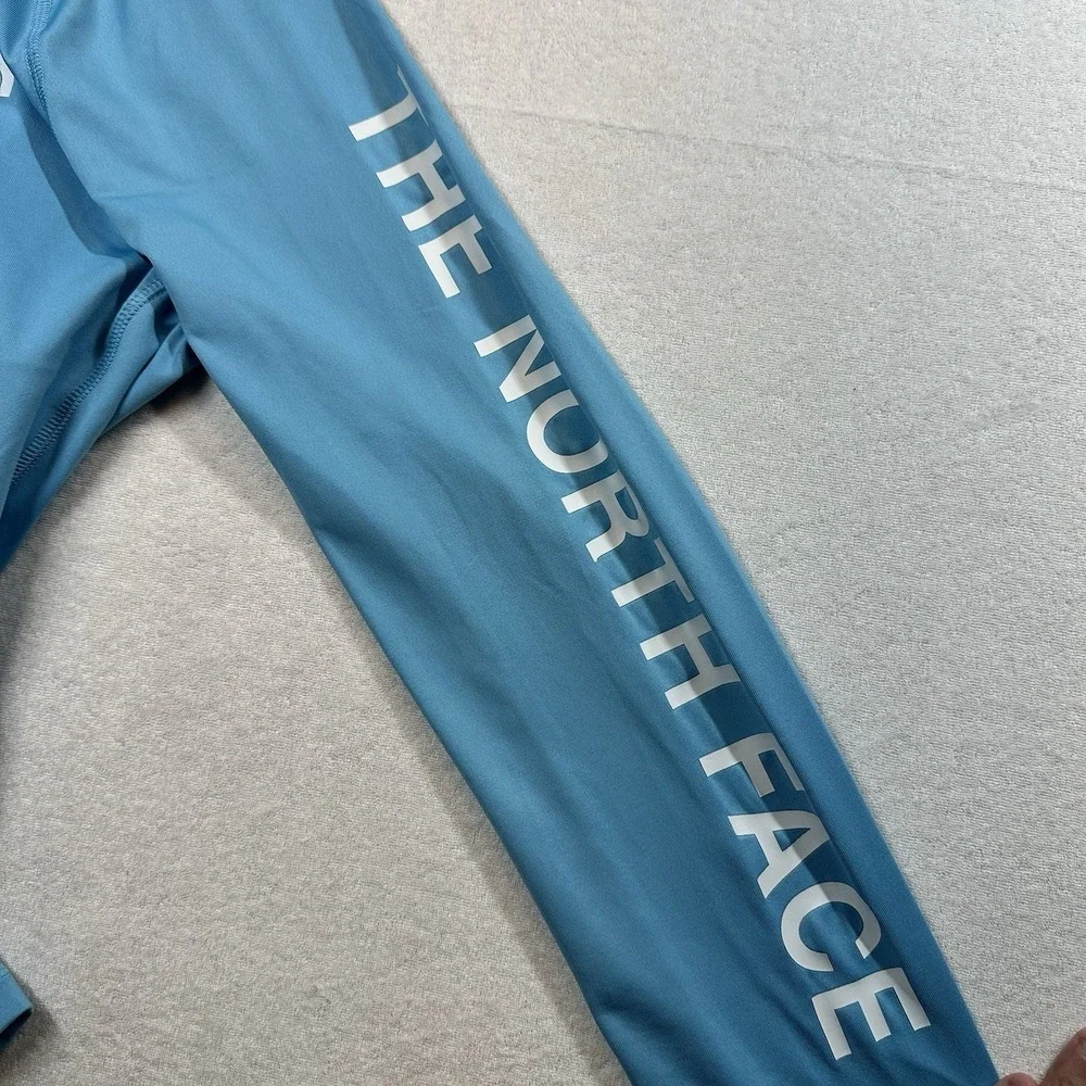 The North Face FlashDry‎ Breeze Long Sleeve Shirt Unisex L Blue Performance Logo